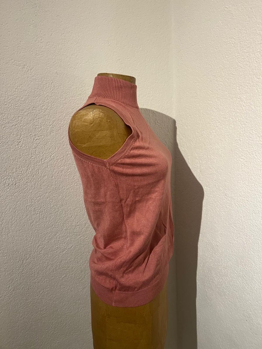 Top: Chicorée: Haut sans manches rose, taille S - c – Usato da chamoson venduto da agr_y2m5 2