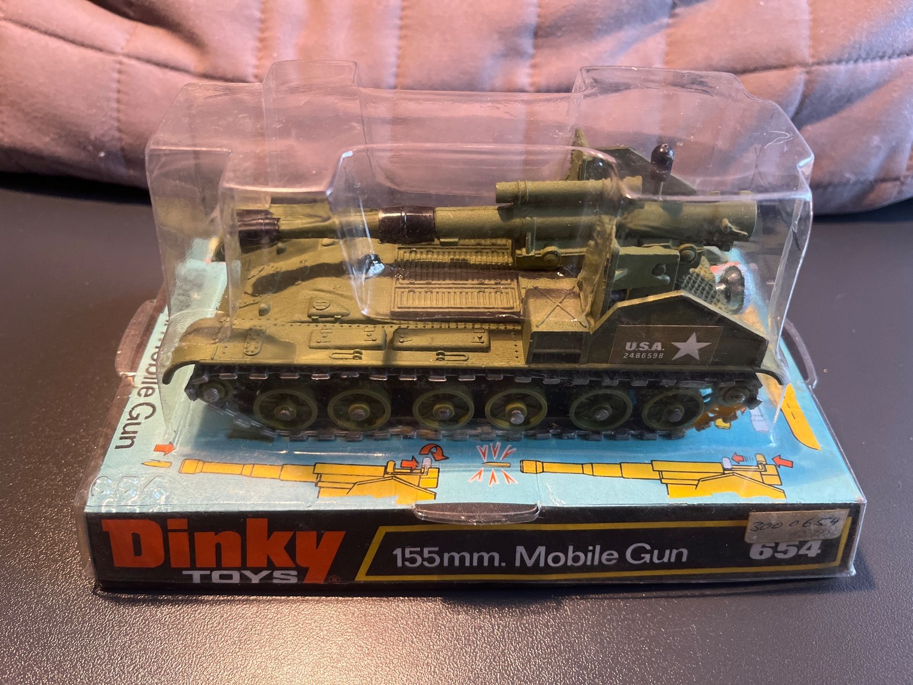 Dinky Toys Modellini d'auto: Dinky Toys 155mm. Mobile Gun – Usato da Goumoens-la-ville venduto da sfornallaz 2