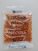 Preciosa Rocailles Glasperlen Perles in bronze 50g Tütchen