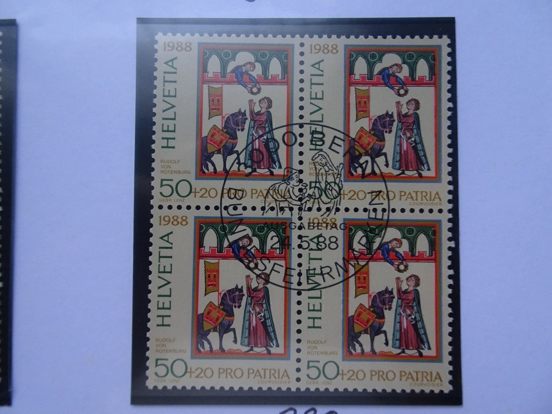Tous les timbres: PP 1988 – Neuf (Voir description) à Aadorf par Chnorli-Furz 2