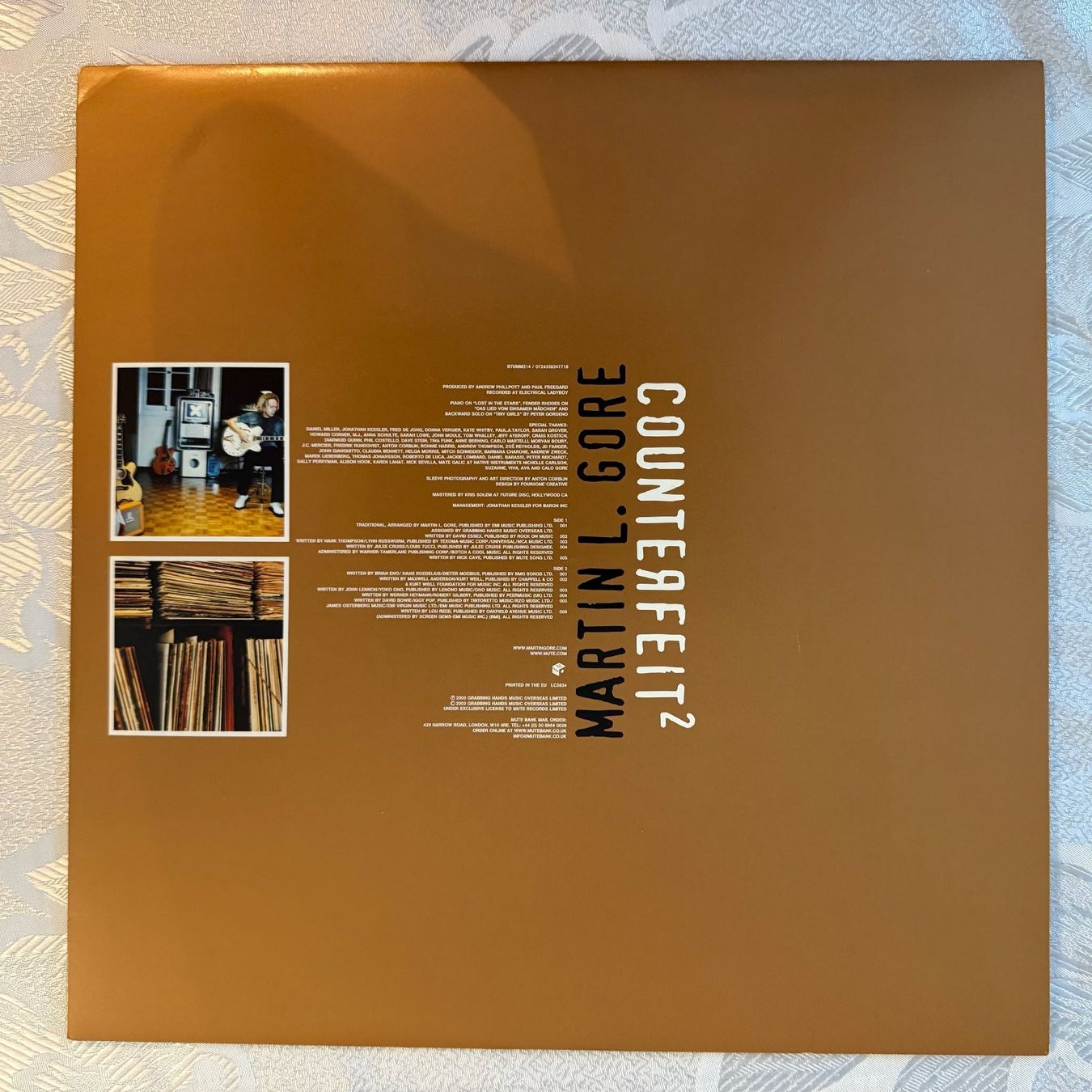 Dischi in vinile: MARTIN L. GORE - CONTERFEIT2 – Usato da Zürich venduto da fehlton 3