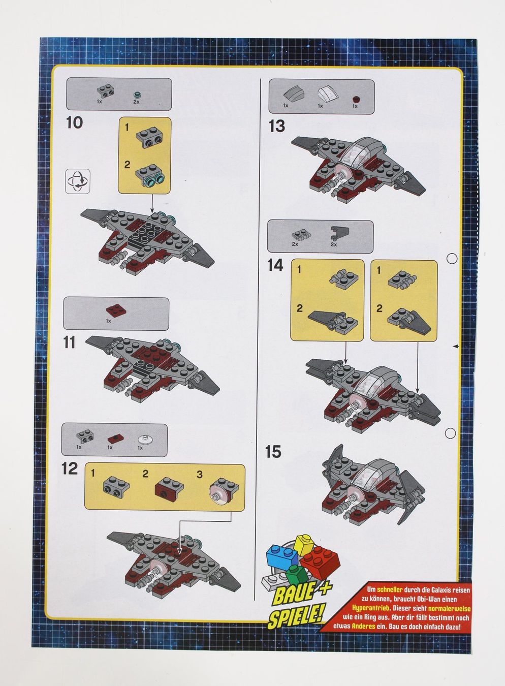 Lego Statuette: LEGO POLYBAG STAR WARS JEDI INTERCEPTOR von 2020 – Nuovo e nell'imballaggio originale da Brüttisellen venduto da Collector-Corner 3