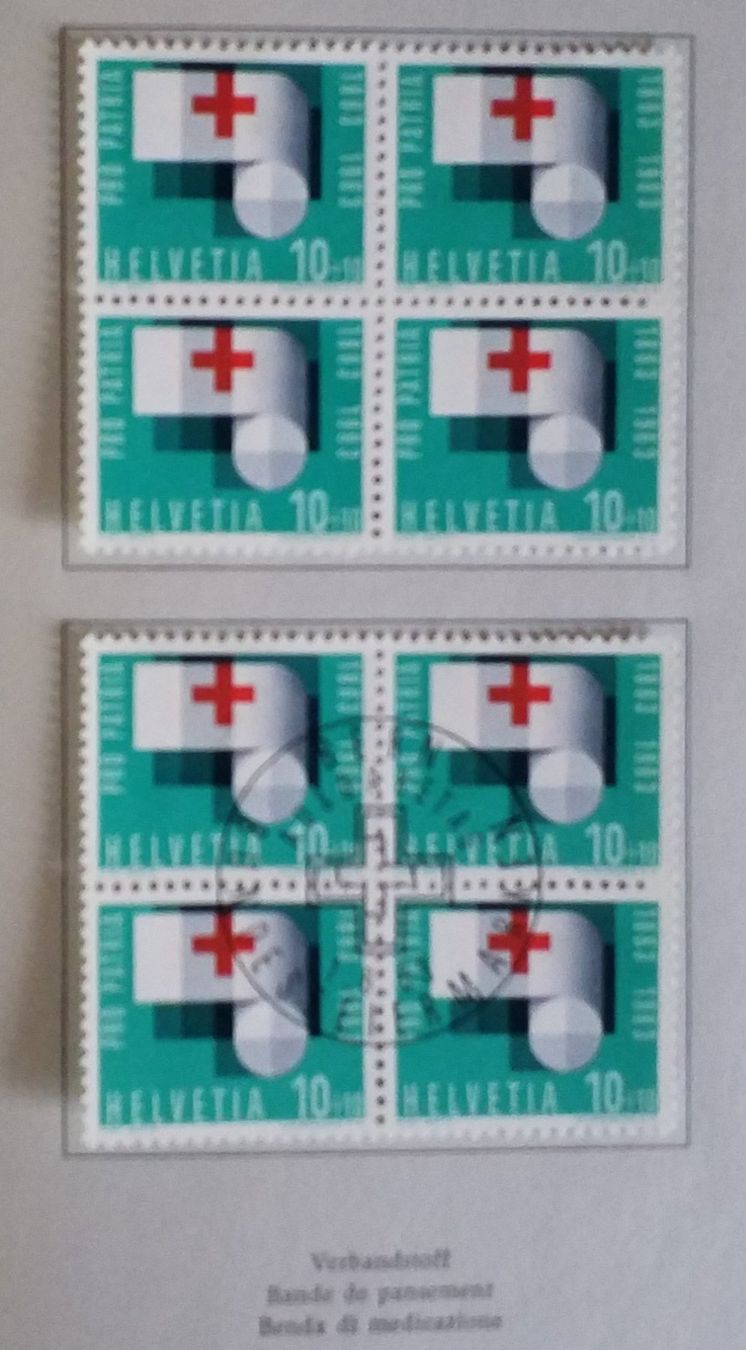 Tutti i francobolli: 1963, Geschenkheft Pro Patria ET, im 4-Block 45.-++ – Nuovo (secondo la descrizione) da Baden venduto da Eggi 4