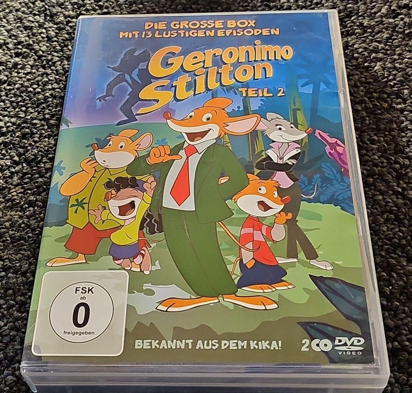 Tous les DVDs: Geronimo Stilton - Die grosse Box Teil 2  – D'occasion à Ruswil par jan_bxl5