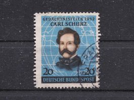 BRD 1952 Carl Schurz Landung in Amerika gest.