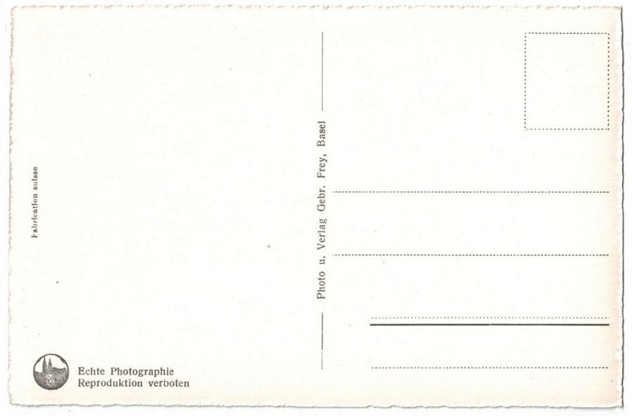 Cartoline postali: Basel, parkierte Oldtimer beim Spalentor, um 1945-50 – Usato da Frauenfeld venduto da POML 1