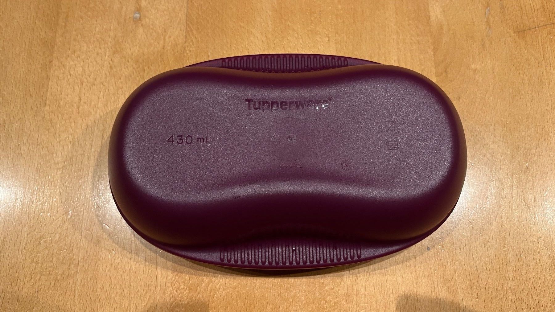 Tupperware Teglie da forno: Tupperware Mikrowellen Omelett-Meister lila – Nuovo (secondo la descrizione) da Meinisberg venduto da nicht_neu_aber_ok 2