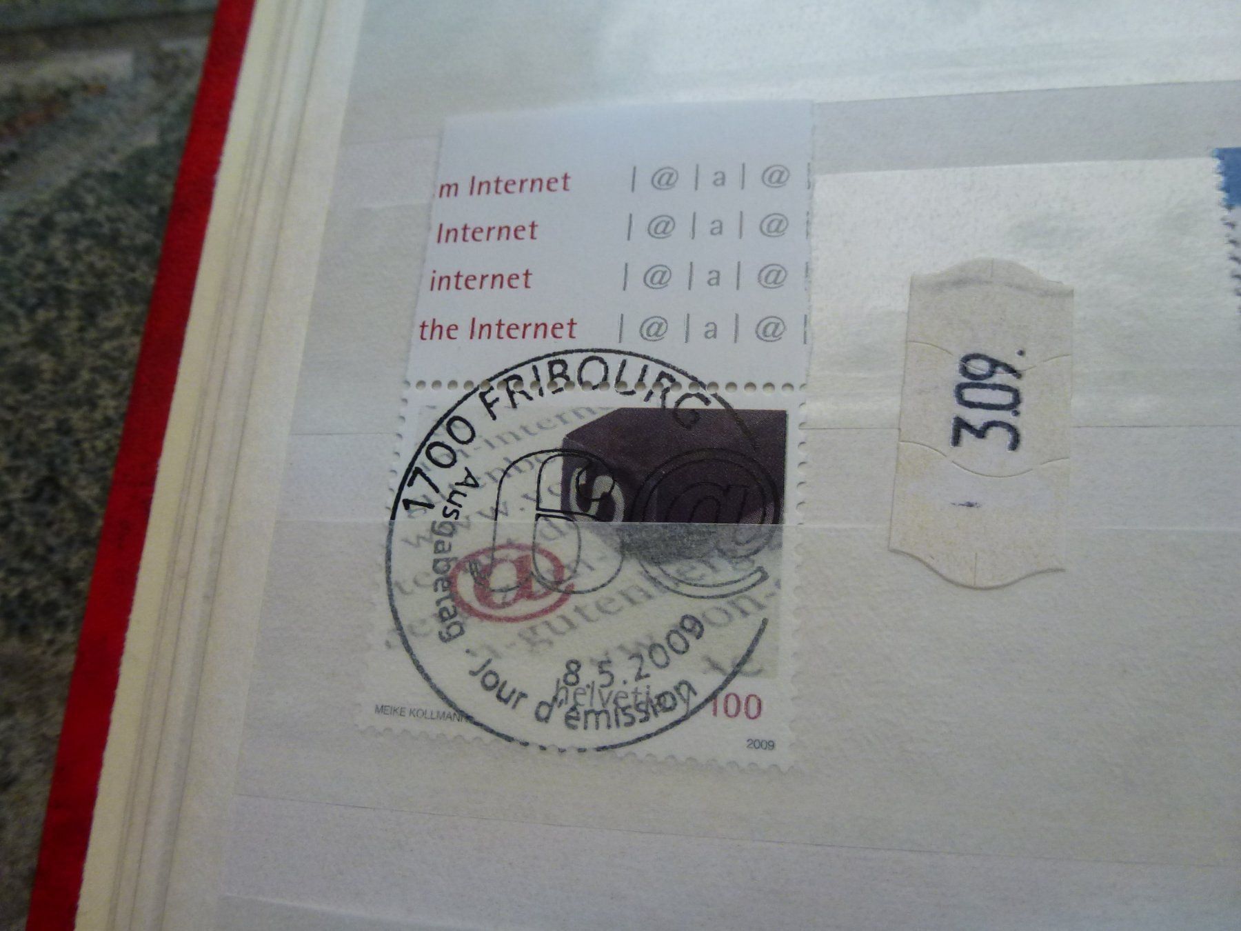 Alle Briefmarken: 2009 Gutenberg ET-VOLL – Gebraucht aus Olten von Disc-Verkauf