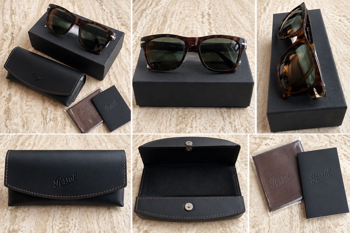 Brillen & Gläser: Persol Sunglasses Tortoise Frame with Case and Box – Neu und originalverpackt aus Uerikon von Ladybird40