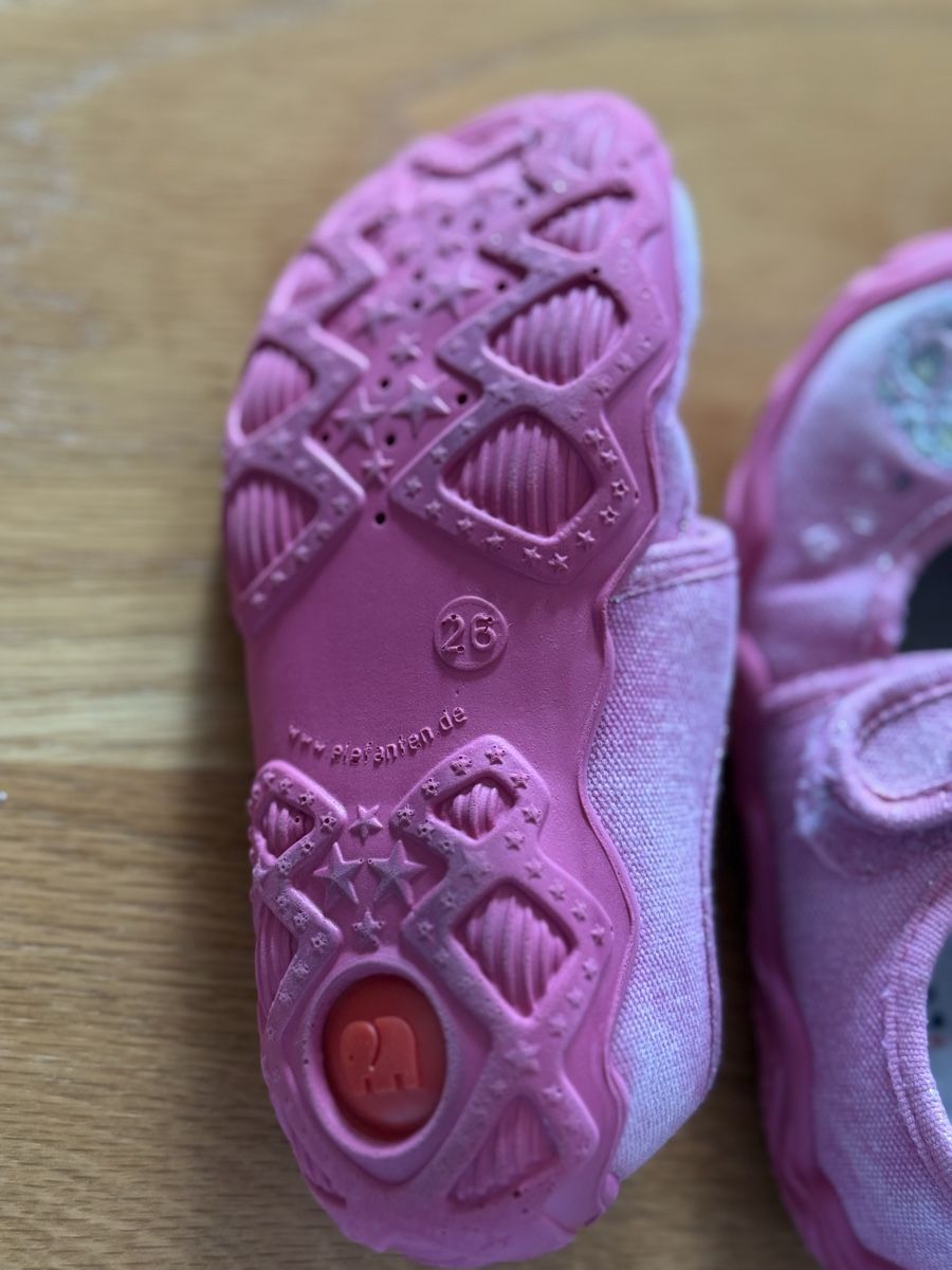 Elefanten Scarpe per ragazze: Elefanten Hausschuhe, Rosa Einhorn, Grösse 26 – Usato da Strengelbach venduto da schnaeusel 1