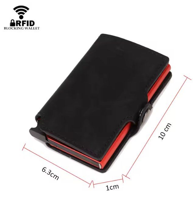 Brieftaschen: Kreditkarte Halter mit RFID Schutz – Neu und originalverpackt aus Hohentannen von MagmaCollectibles 1