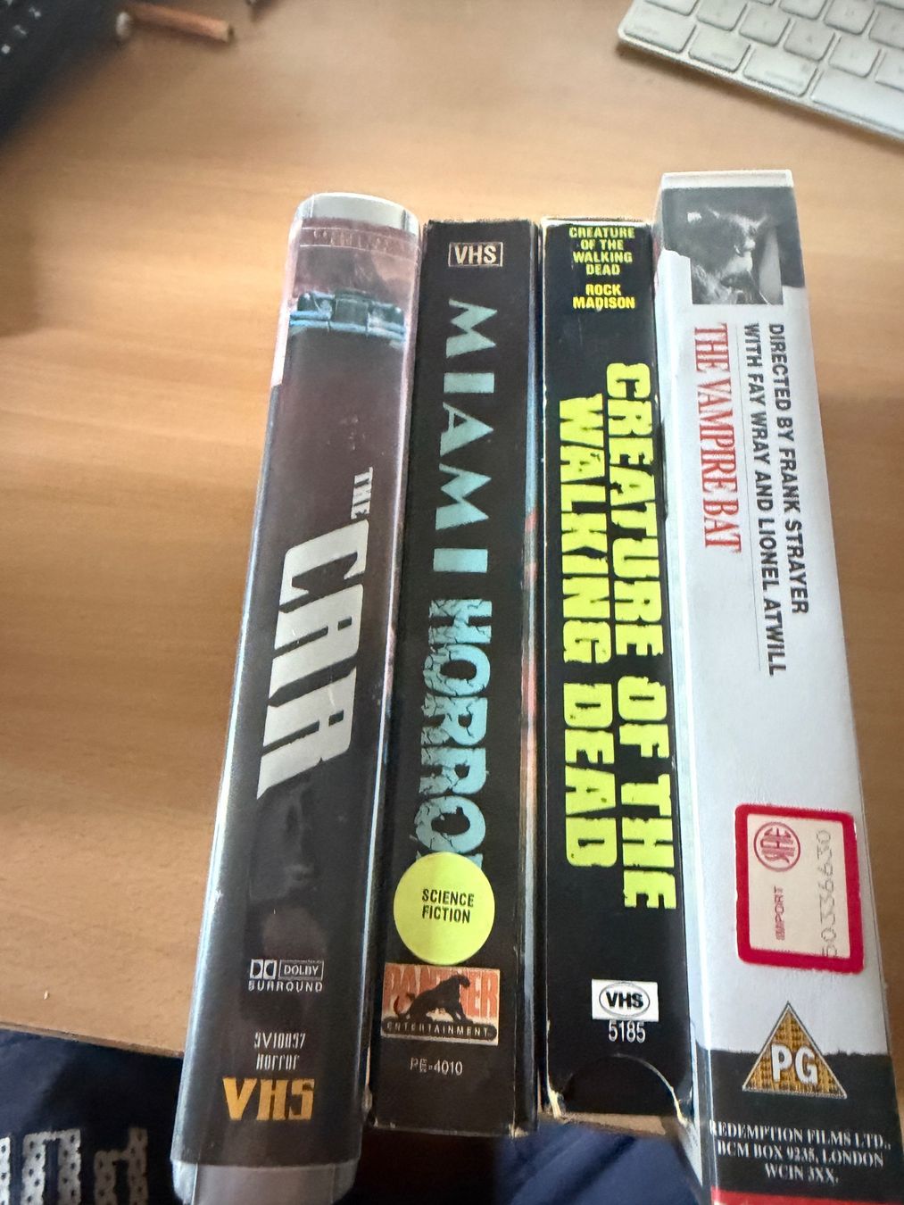 Tutti i VHS: 4 Horror Vhs USA NTSC – Usato da Minusio venduto da vertigoozBazar4u 1