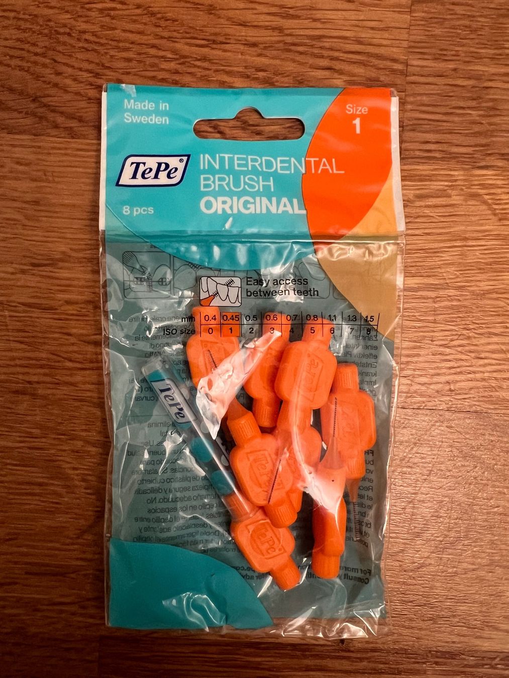 Cura dei denti: TePe Interdentalbürsten Original, Orange 0,45mm – Nuovo e nell'imballaggio originale da Glattpark(Opfikon) venduto da ste_n99y 3