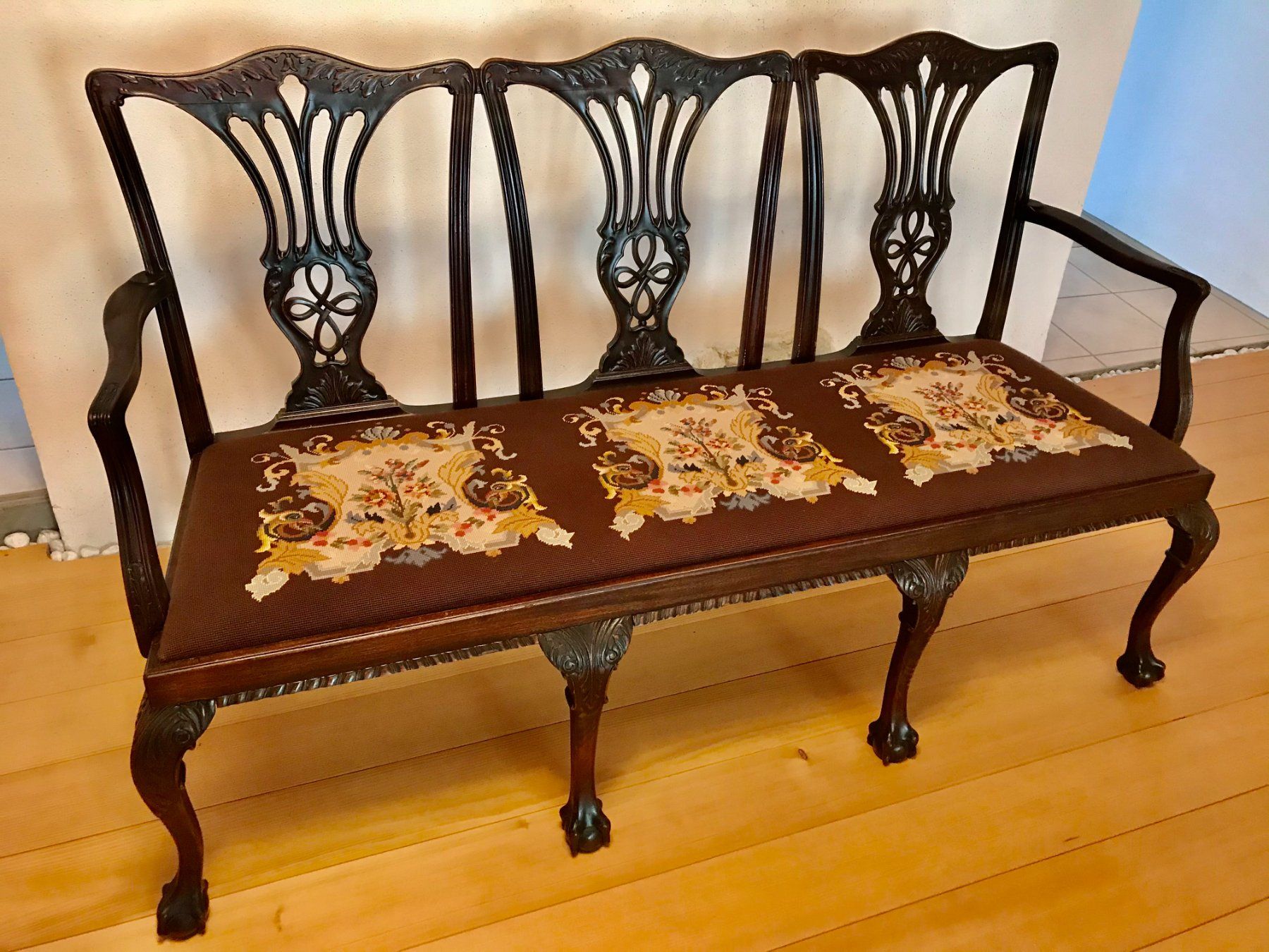 Divani: Antikes Chippendale Sofa – Usato da Zürich venduto da sch_65zx 1