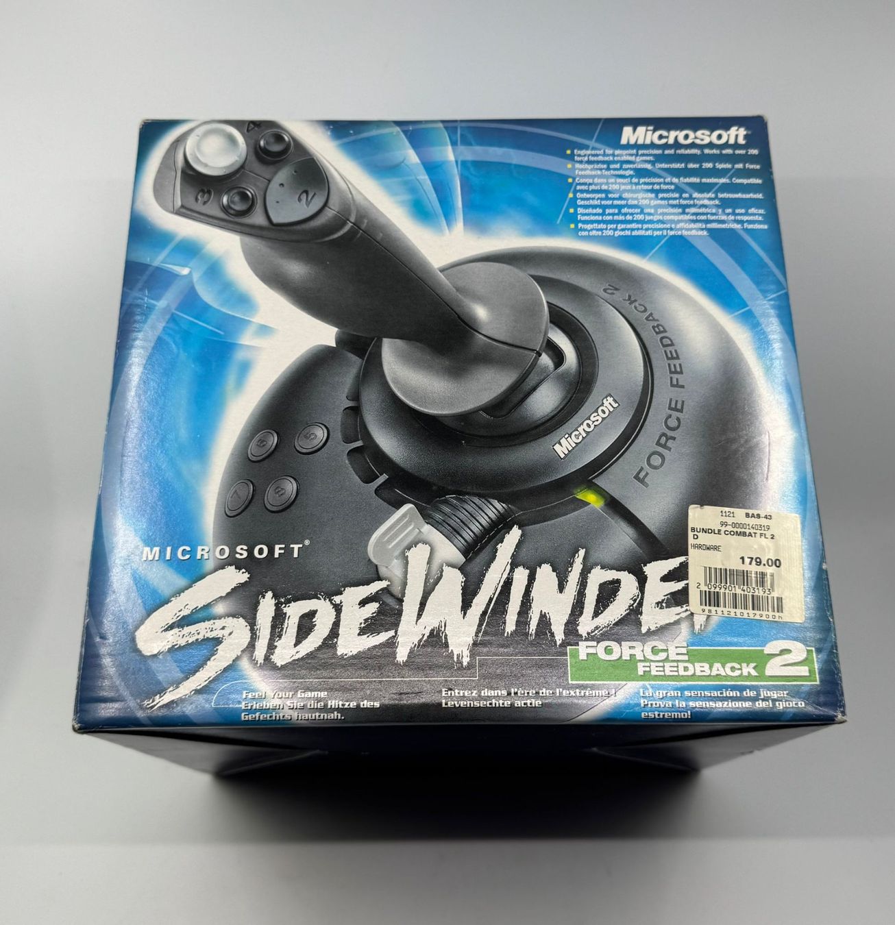 Controller: Microsoft SideWinder Force Feedback 2 in OVP – Gebraucht aus Herisau von Seyashop1
