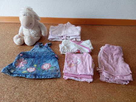 KLEIDER PAKET für Mädchen Gr. 50/56 [12-tlg.]