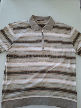 Polo zippé à manches courtes Monte Carlo
