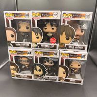 Funko Pop! Attack on Titan 6er Set Eren Levi Mikasa Sasha