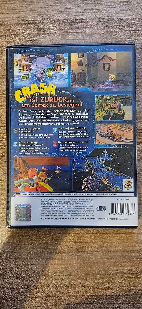 Sony Giochi: Crash Bandicoot - Der Zorn des Cortex – Usato da Winterthur venduto da Men_in_black 1
