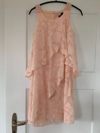 Yessica Damen Kleid, Gr. 36, Lachs