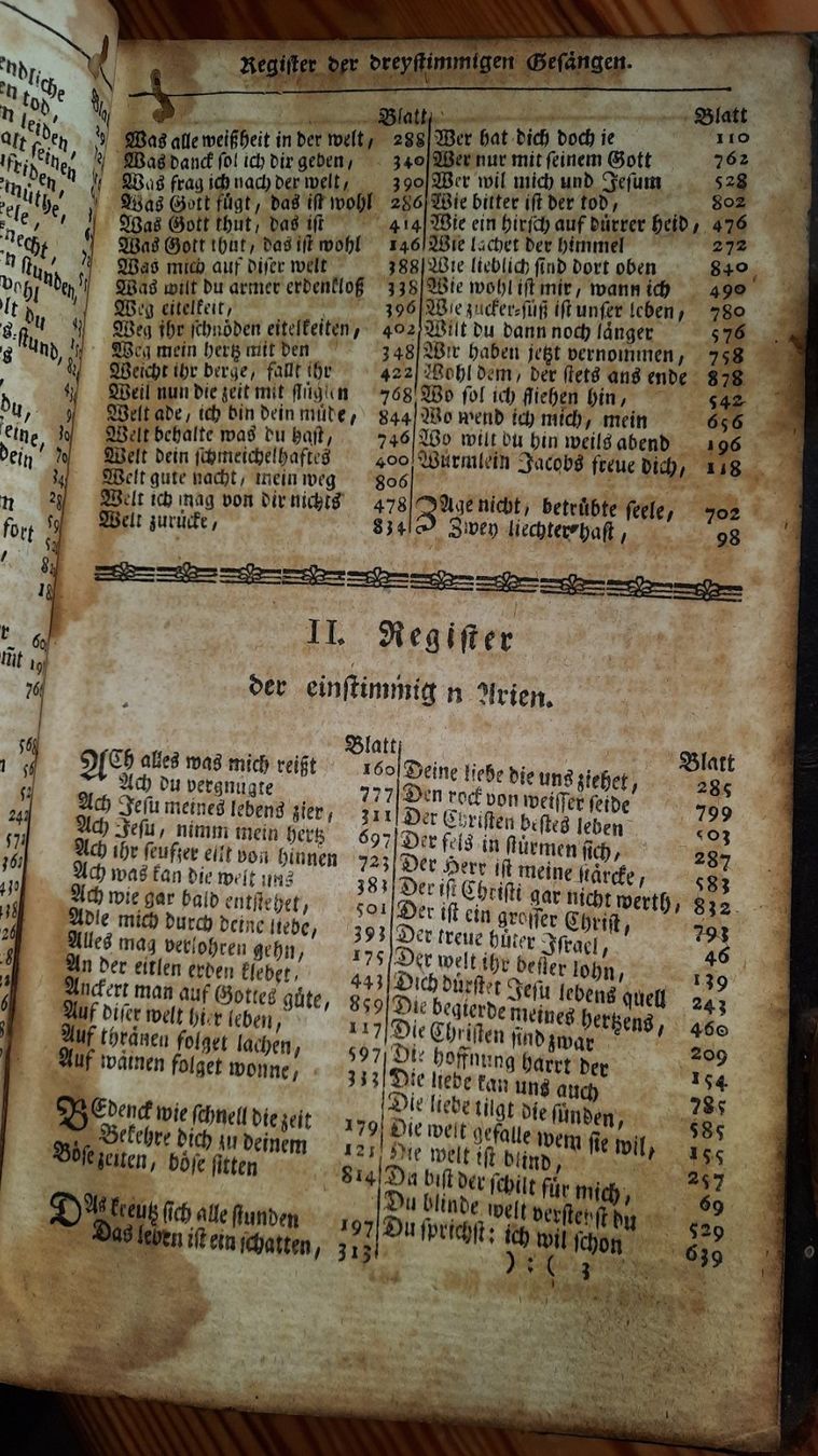 Bücher: MUSIKALISCHES HALLELUJA,  oder schöne + geistreiche Gesänge – Gebraucht aus zürich von gabab 9
