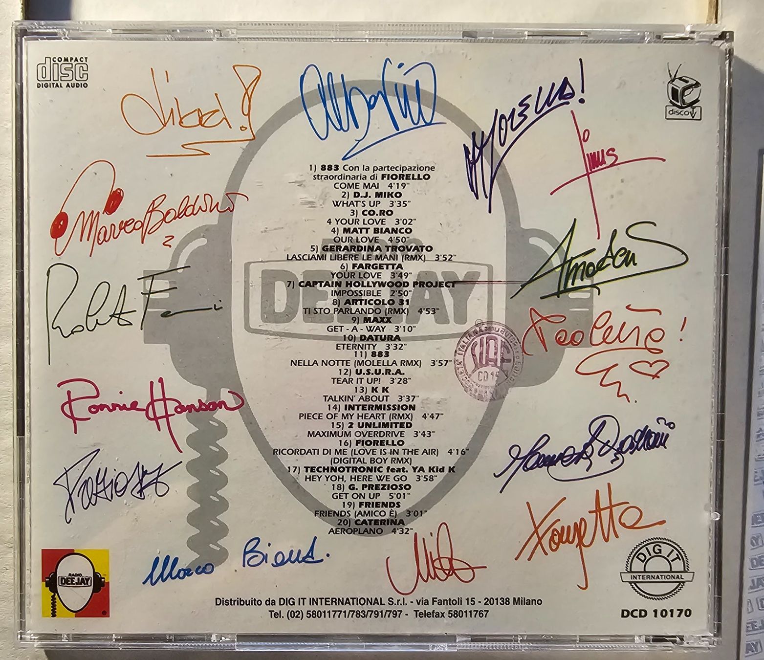 CDs: Various – Deejay Compilation (Box-Set mit Kalender) – D'occasion à Wahlen b. Laufen par Cg10 5