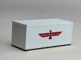 EB- 20 Ft. Container American President Lines weiss