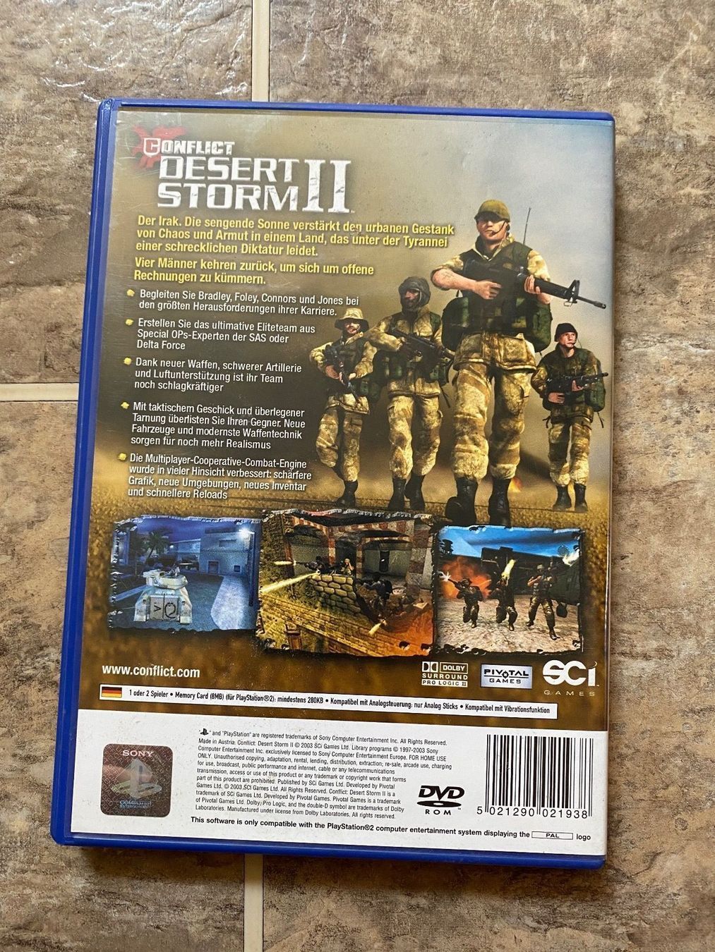Giochi: Conflict: Desert Storm 2 für PS2 – Usato da Ringgenberg BE venduto da Republic_Of_Gamers 2