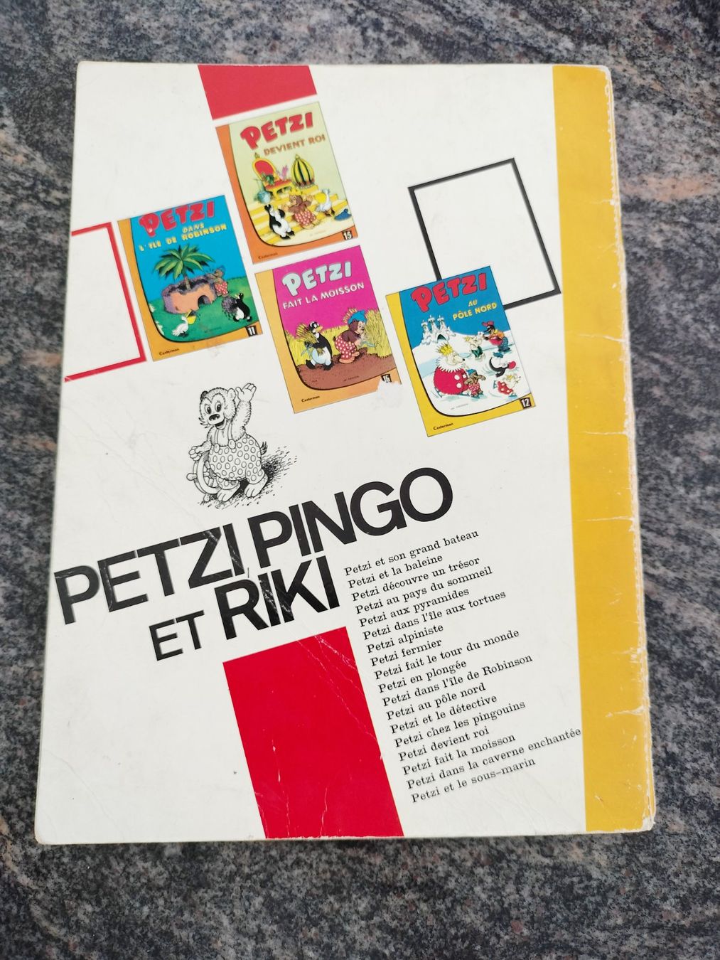 Fumetti: Petzi aux pyramides 5 Édition vintage – Usato da Cortaillod venduto da rozinna 1