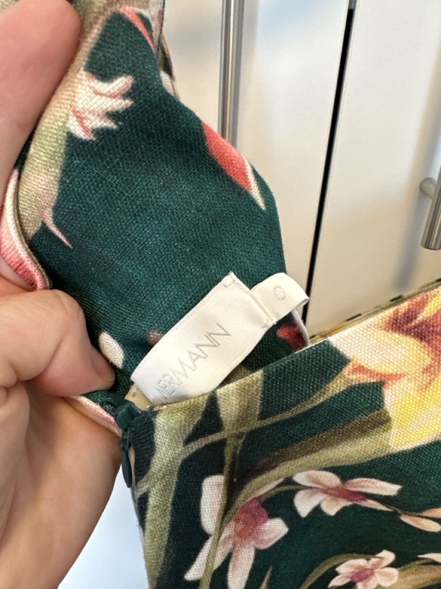 Zimmermann Vestiti: Zimmermann Short Sun Dress Green Multi Size 0 – Nuovo e nell'imballaggio originale da Küssnacht am Rigi venduto da hor_dpb7 3