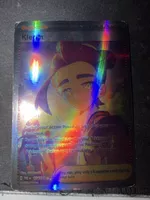 Pokémon Karte Kieran 174/131 Full Art Holo guter Zustand