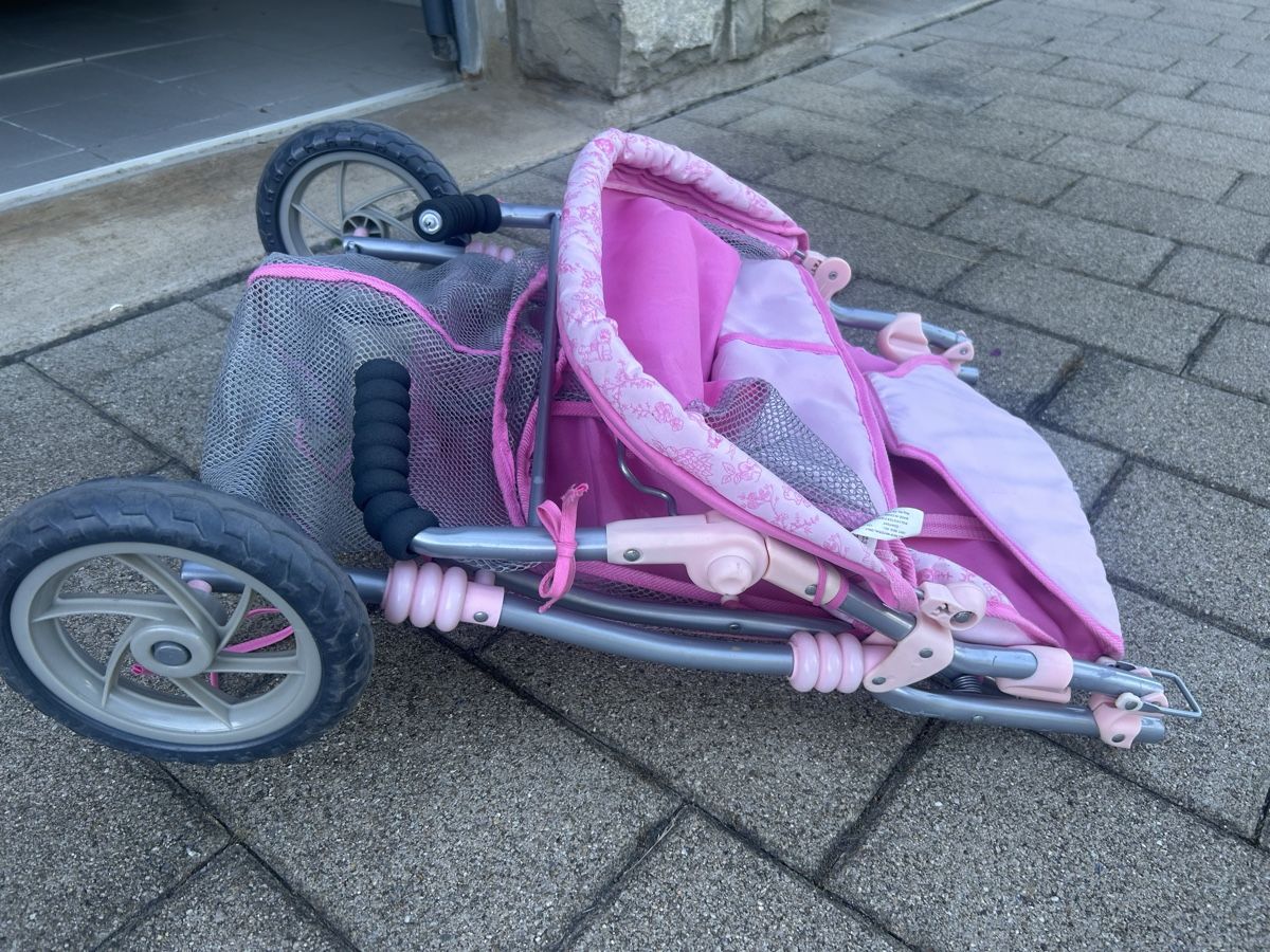 Puppenwagen: Poussette double Baby Born  – Gebraucht aus Fribourg von ficelle_de_luge 7