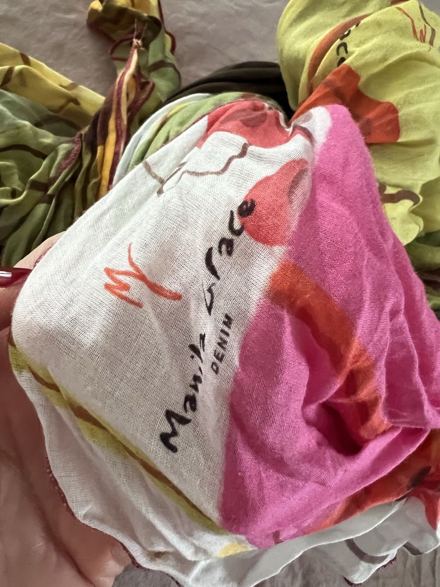 Manila Grace Foulards, Tücher & Schals: Foulard Manila Grace multicolore – Gebraucht aus Ascona von babsylove 1