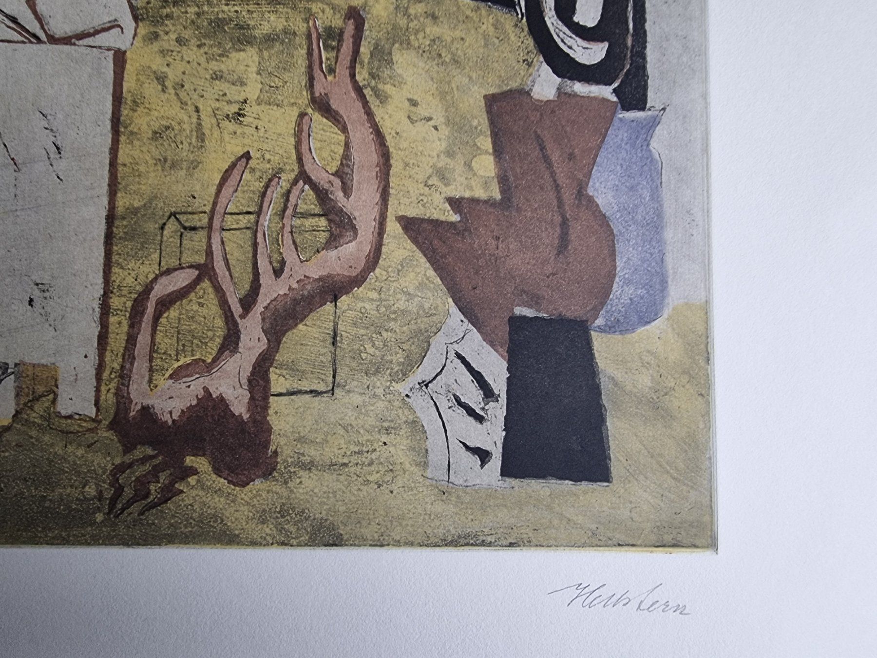 Grafica & Litografie: MAX HELLSTERN RADIERUNG SIGNIERT NUMMERIERTBLATT 3/60 – Usato da Gersau venduto da kunst-online 4