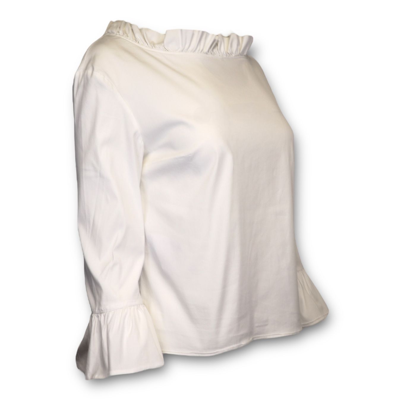 Prada Blusen: Prada Bluse weiss Gr. 40 – Gebraucht aus Binningen von Designerlabels 1