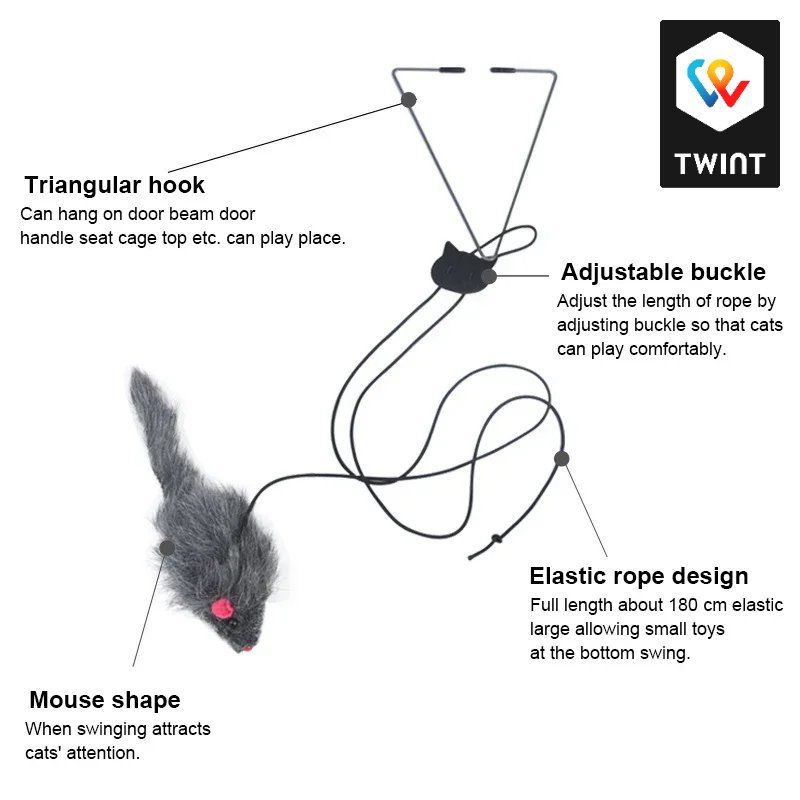 Giocattoli: Simulation de souris pour chats, jouet – Nuovo e nell'imballaggio originale da Saignelégier venduto da onekeystore 6