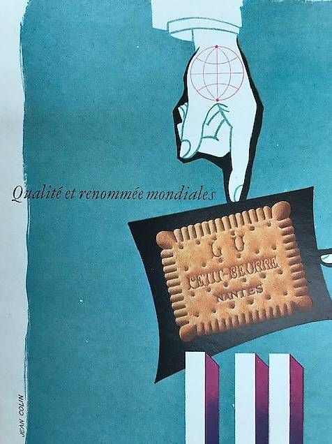 Foto & Immagini: Authentique Affiche Publicité Biscuits LU Lefèvre Utile. – Usato da La Conversion venduto da lar_w99f 3