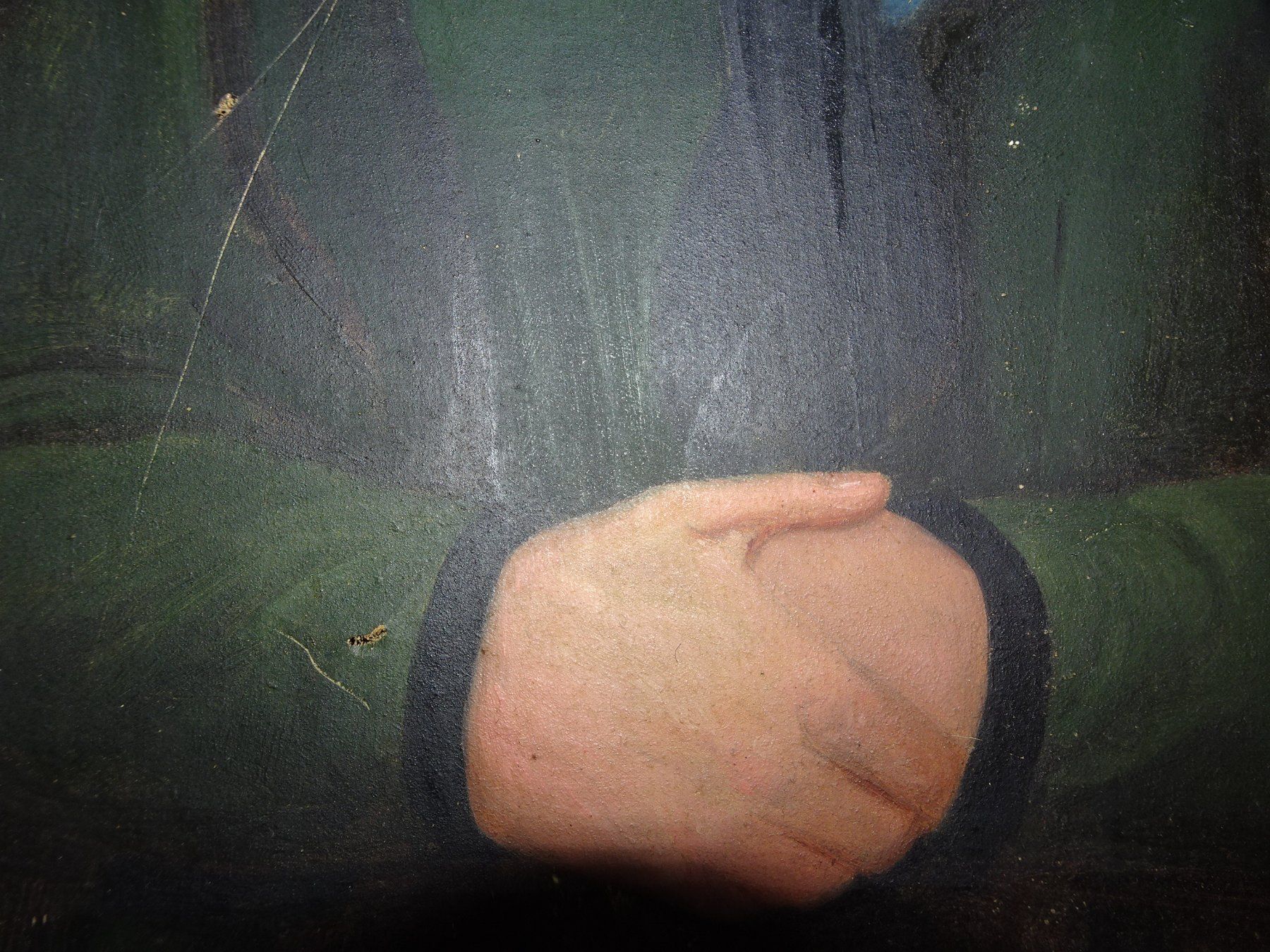 Dipinti: Josef Reichlin Flums 1879 Portrait – Usato da Siebnen venduto da niki61 4