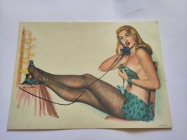 Pinup aus Italien ca. 1950