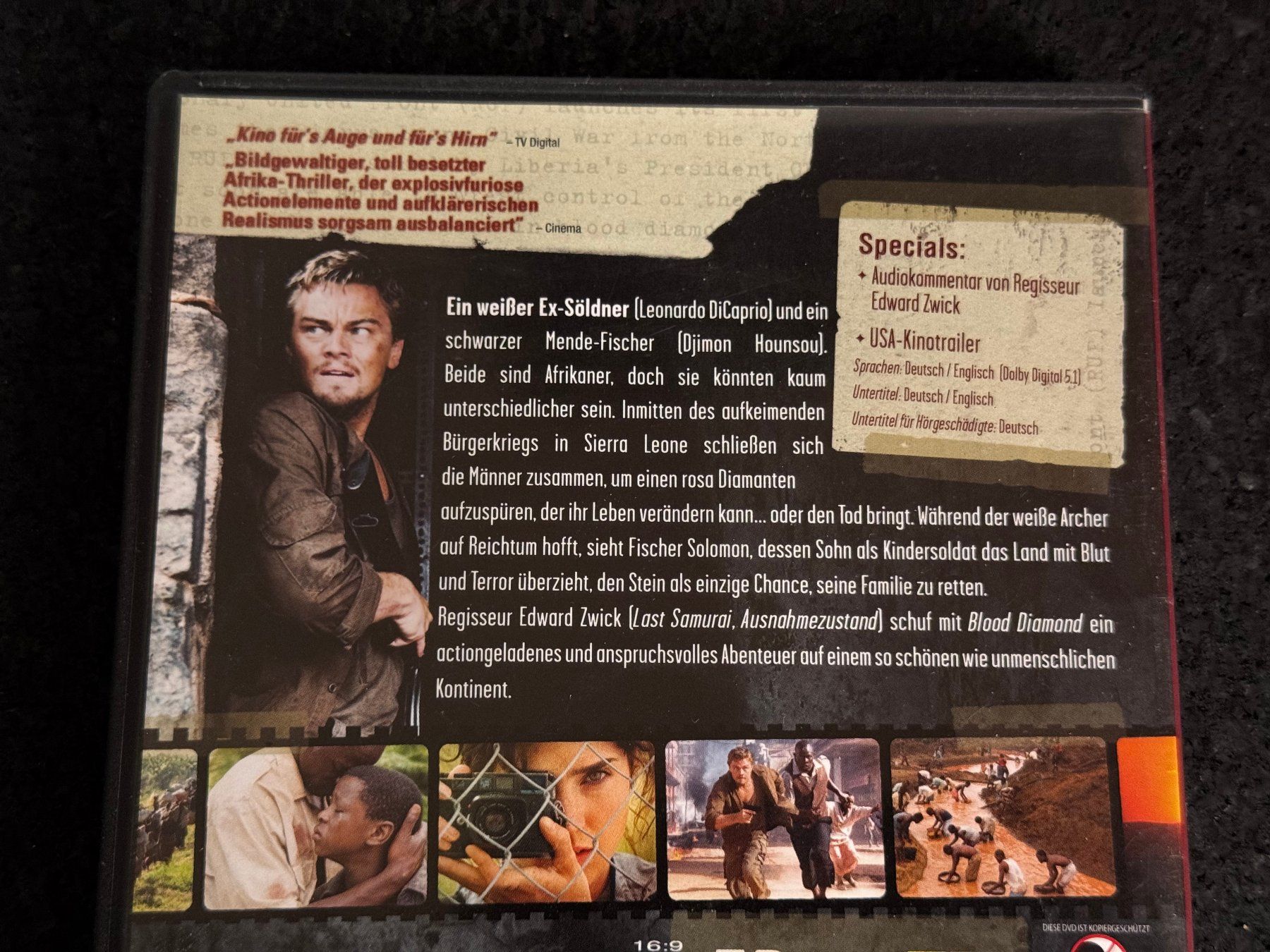 Alle DVDs: Blood Diamond DVD DE/EN – Gebraucht aus Fribourg von tschjoly 2