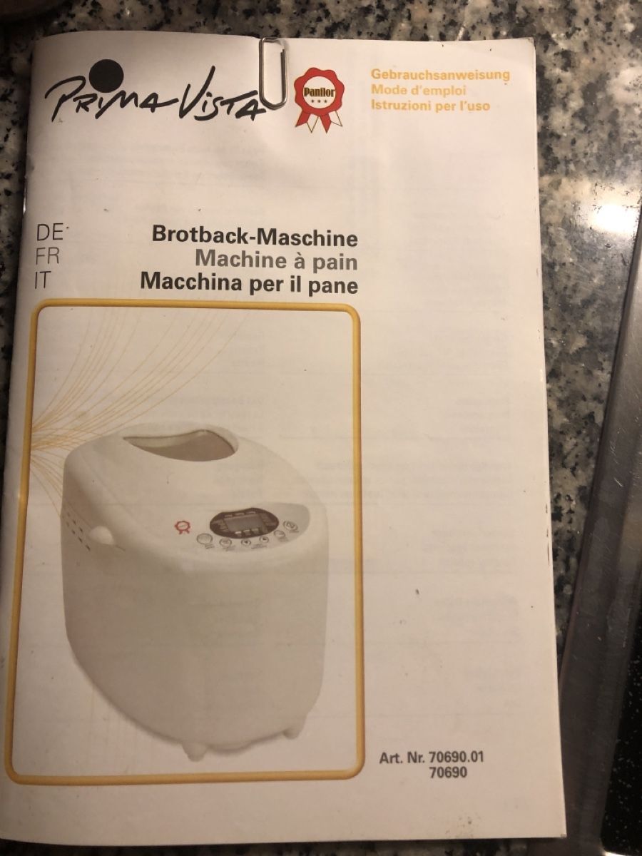 Elettrodomestici da cucina: Brotbackautomat – Nuovo (secondo la descrizione) da Oberbuchsiten venduto da etr_2jg5 4