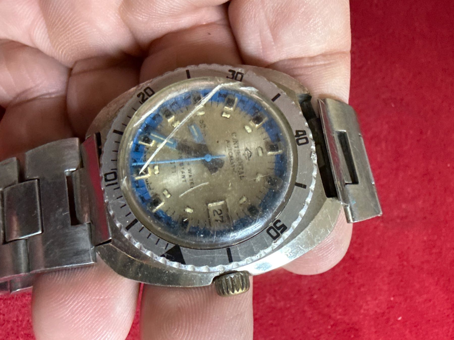 Continental Orologi: Continental Taucheruhr 38 mm – Difettoso da Pfeffingen venduto da Allhandelklgwatches 1