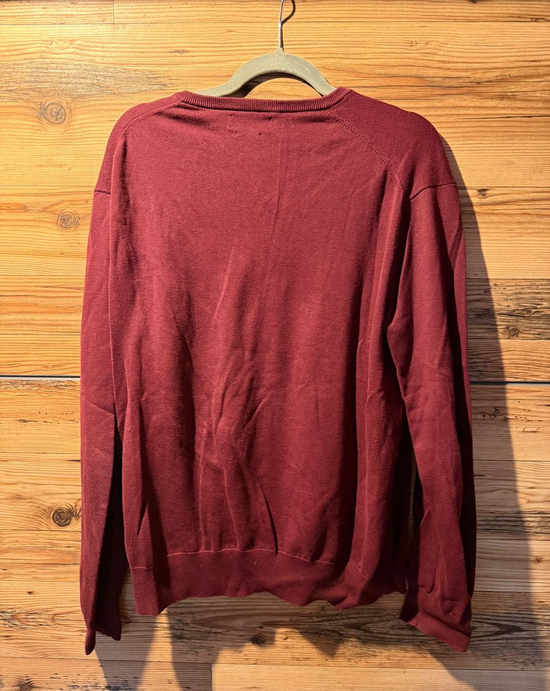Ralph Lauren Maglioni & Felpe: Ralph Lauren Pullover, Burgundy, Pima Baumwolle, Gr. L – Usato da bioggio venduto da lenny023 1