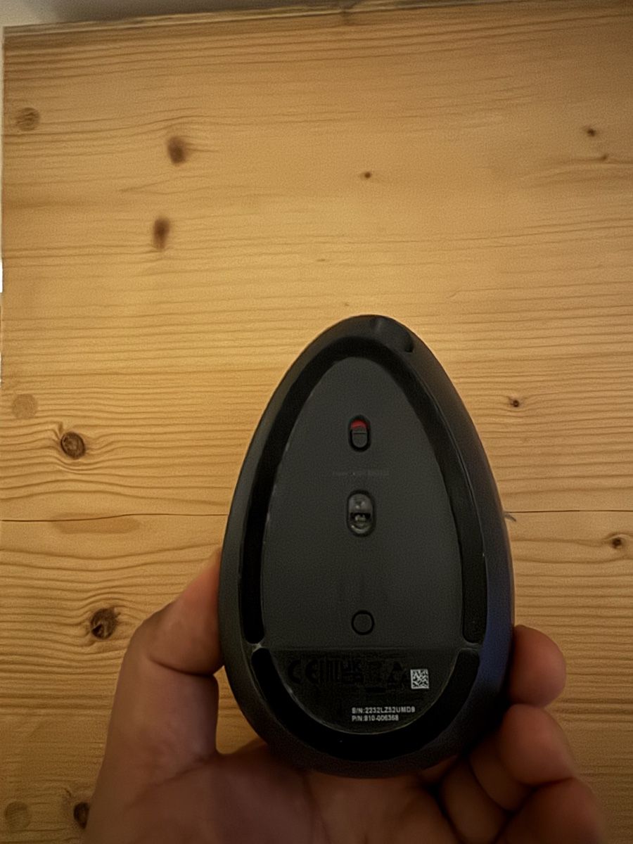 Logitech Maus: Logitech MX Vertical Mouse, black, used – Gebraucht aus Dübendorf von wan_j8kk 1