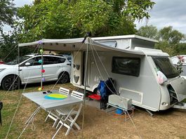 Vends caravane surbaissée 