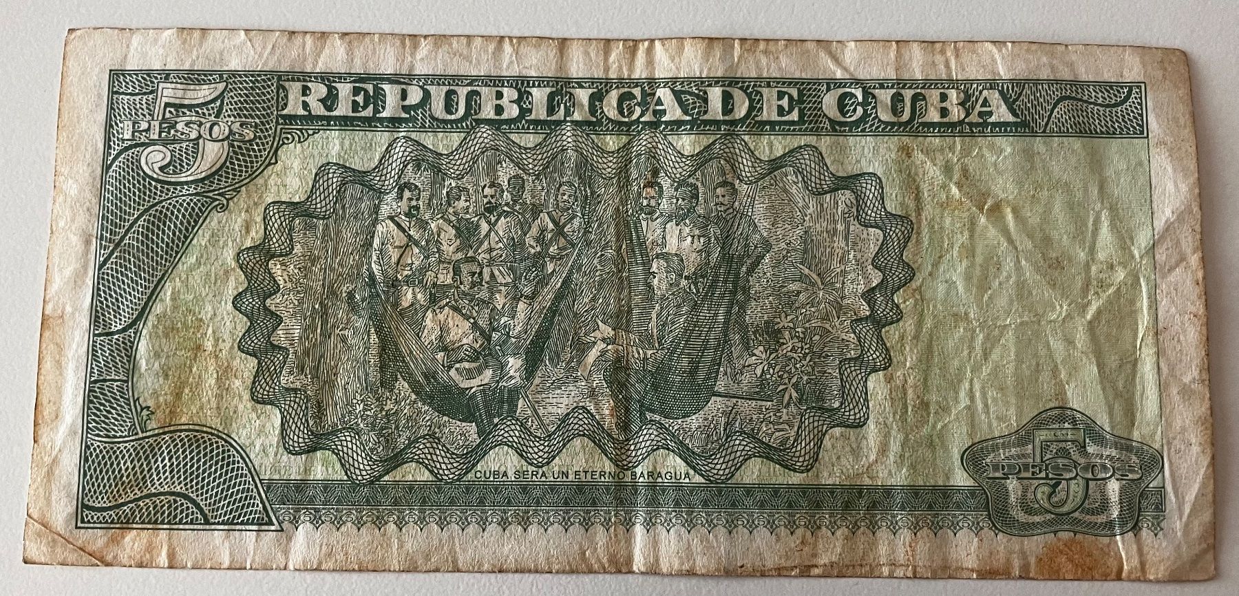 Banconote: Kuba 5 Pesos 2007 – Usato da Algetshausen venduto da Carrhard 1