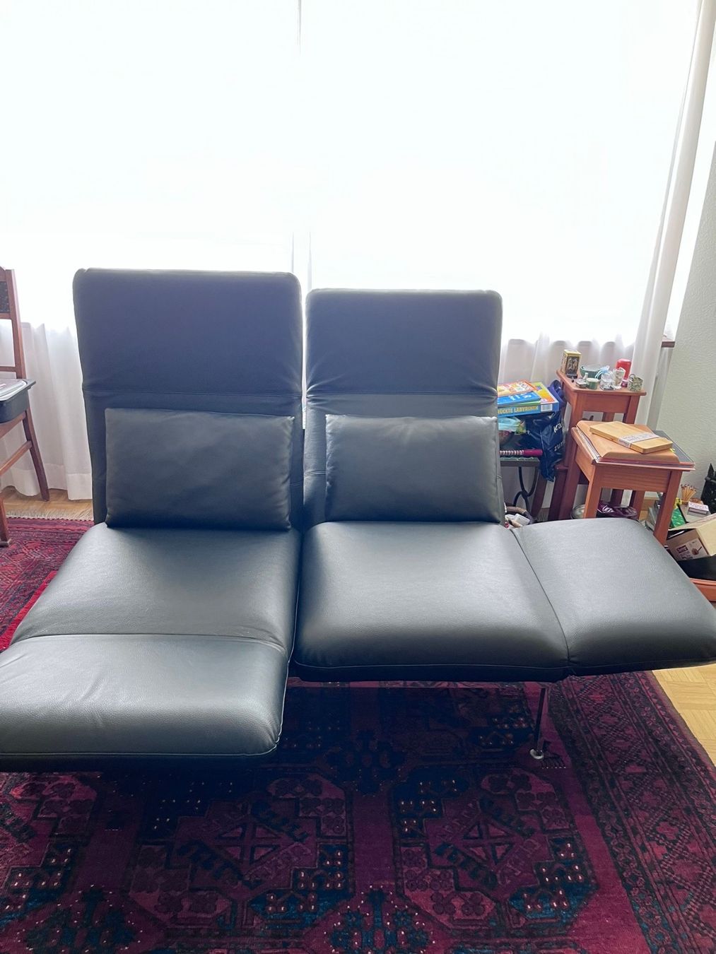 Brühl Divani: Sofa Brühl roro small, 2-Sitzer, Bettsofa, Designersofa – Usato da Basel venduto da flumir 3