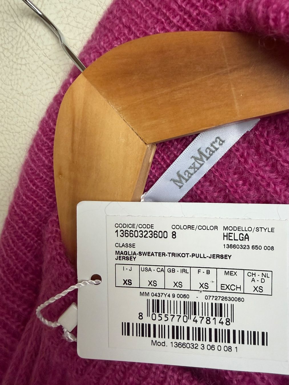 Max Mara Maglioni & Felpe: Max Mara Wolle Pullover Gr.XS/S ***NEU*** – Nuovo e nell'imballaggio originale da Unterägeri venduto da Jutka_04 3