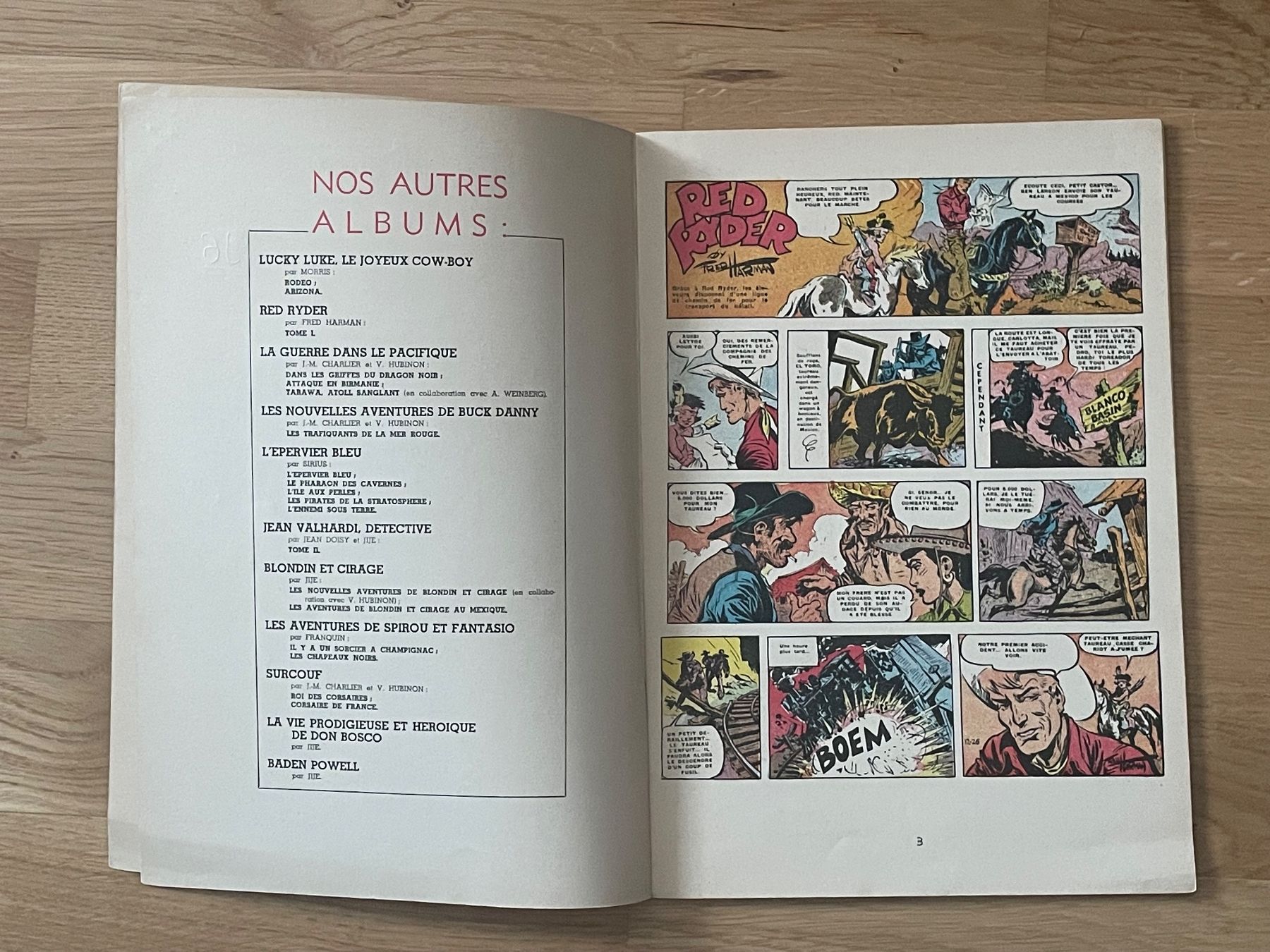 Comics: RED RYDER No 4 EO 1952 – Gebraucht aus Lausanne von gaugau61 3