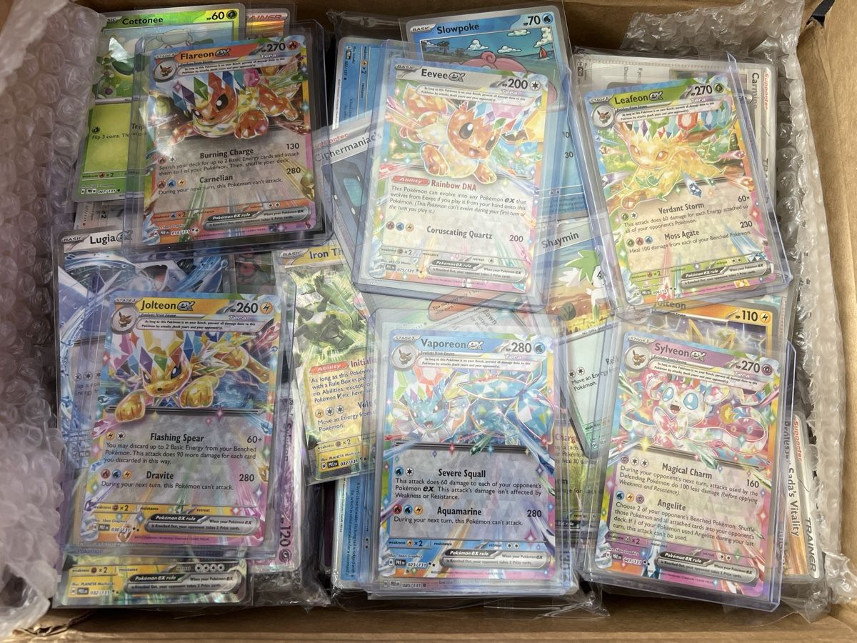 Pokémon Sammelbilder & Trading cards: 3 kg Pokemon Karten Prismatic Evolution Englisch – Neu (gemäss Beschreibung) aus Goldau von ecko08